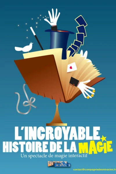 L'incroyable histoire de la magie, spectacle interactif jeune public