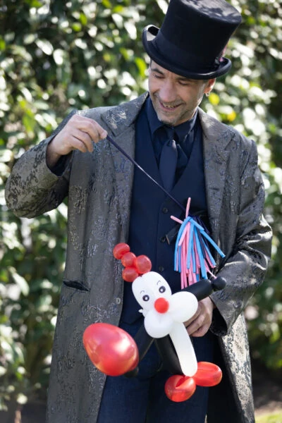 Sculpture sur ballon